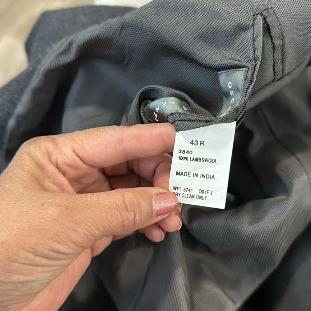 OSCAR DE LA RENTA MENS BLAZER SIZE 43R